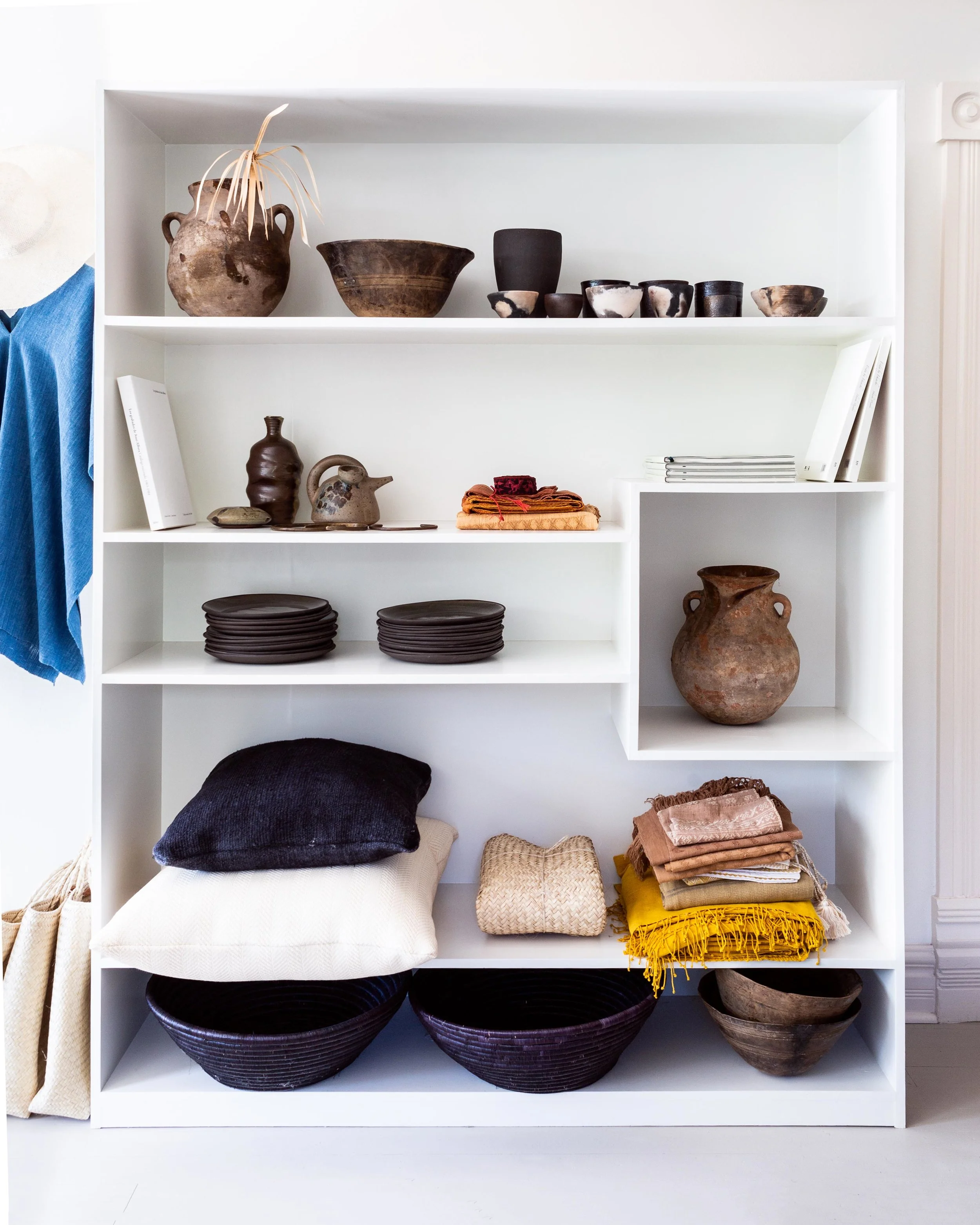 “The shop grew again, about two years ago, when a home store that was next door shut down and I took over the space,” Prewitt says. “It was a chance to work a bit more with furniture and decor.” She’s even begun designing and redesigning her own pieces. “Making things is the latest thing that I’m really excited about.”