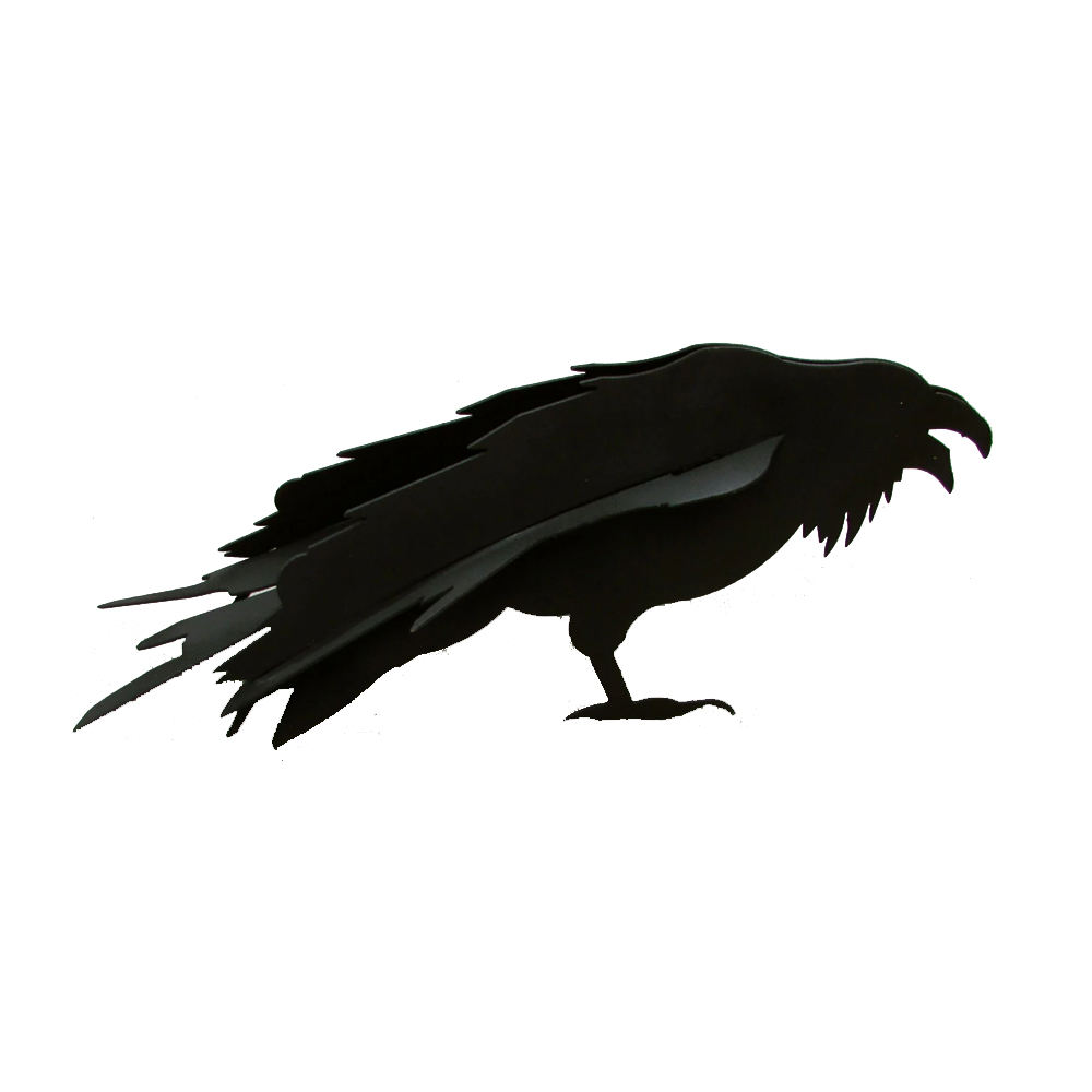 Raven Sculpture, $99, Etsy