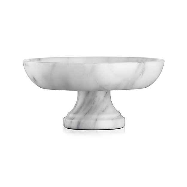 French Kitchen Marble Fruit Bowl $69.95, Crate &amp; Barrel