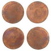 Set of 4 Copper Coasters design by Sir/Madam $56
