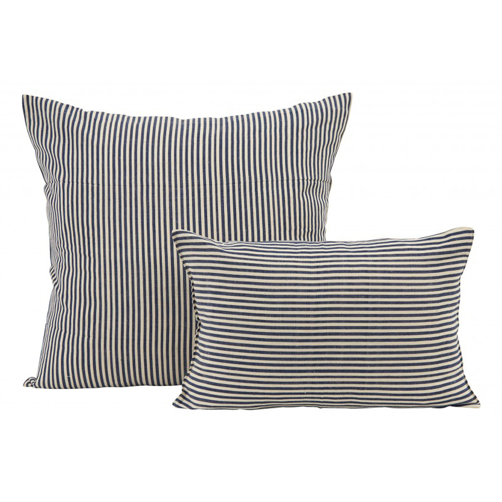 NAVY AND CREAM STRIPE PILLOWS from $98.00