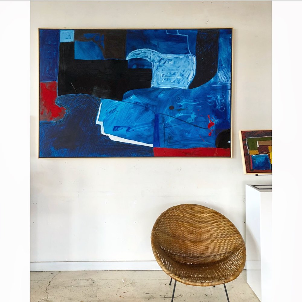 48" x 72" oil abstract $5,760