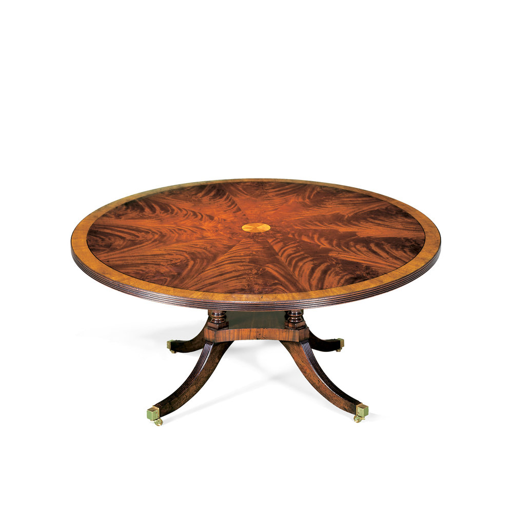 Sheraton Pedestal Table