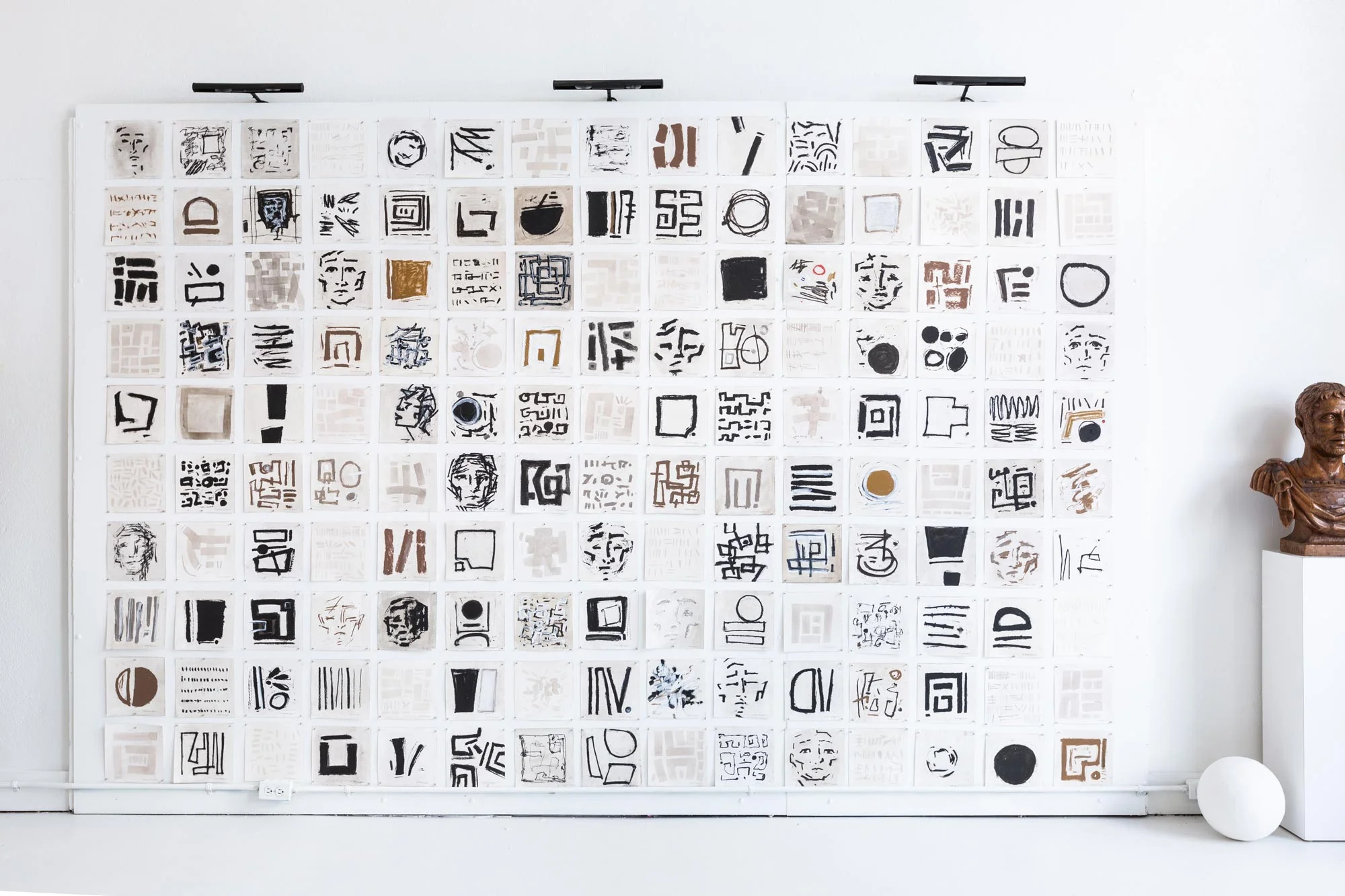 “The sketches are something that I’ve always done to work out color and composition on a small scale before I commit to a larger piece, and now they’ve become something that people want to purchase,” Dove says. “A lot of them may never become a painting, but I often do 40 or 50 of them, and it’s a way for people to be a part of the process.”