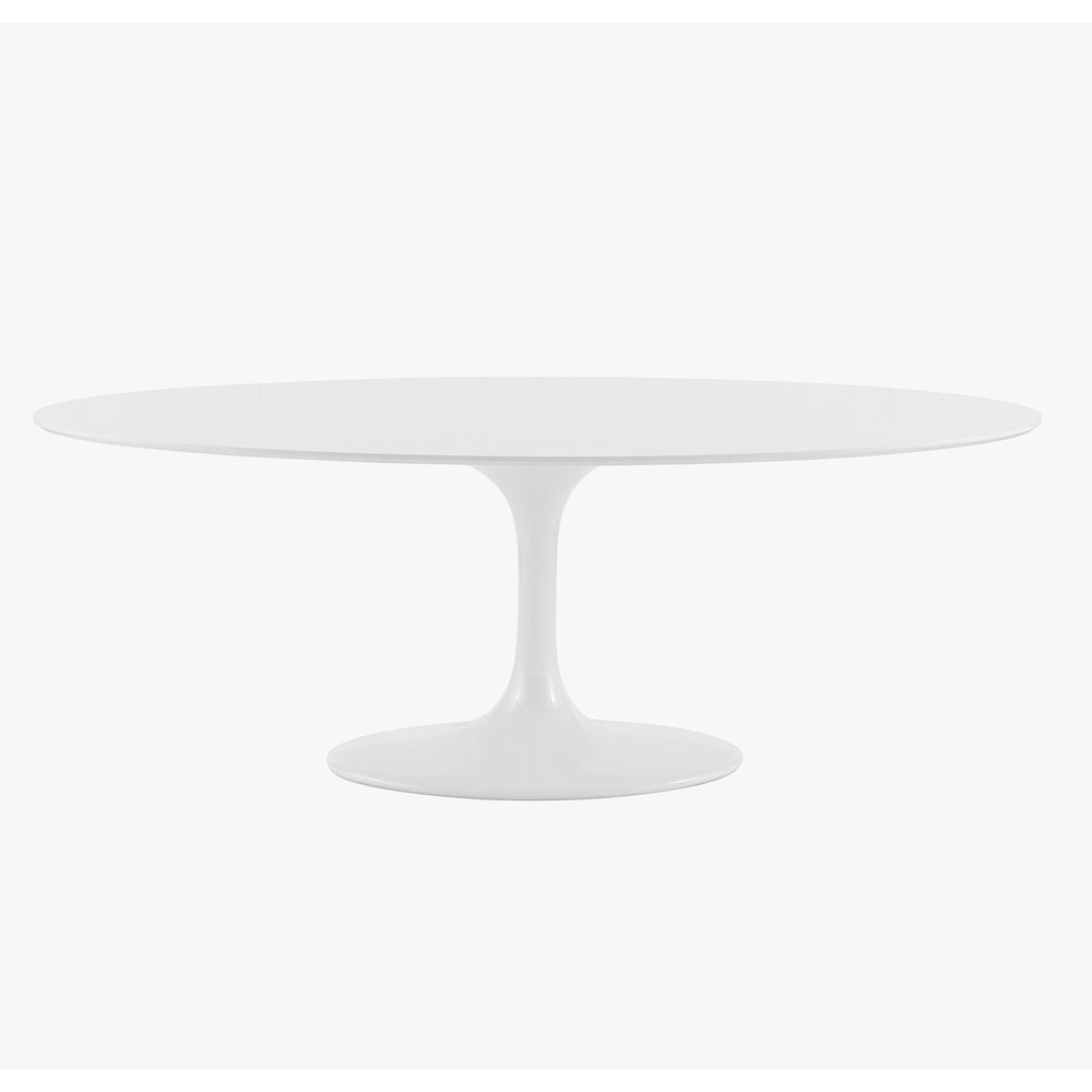 Aztec Oval Pedestal Dining Table, $2,299, Pottery Barn