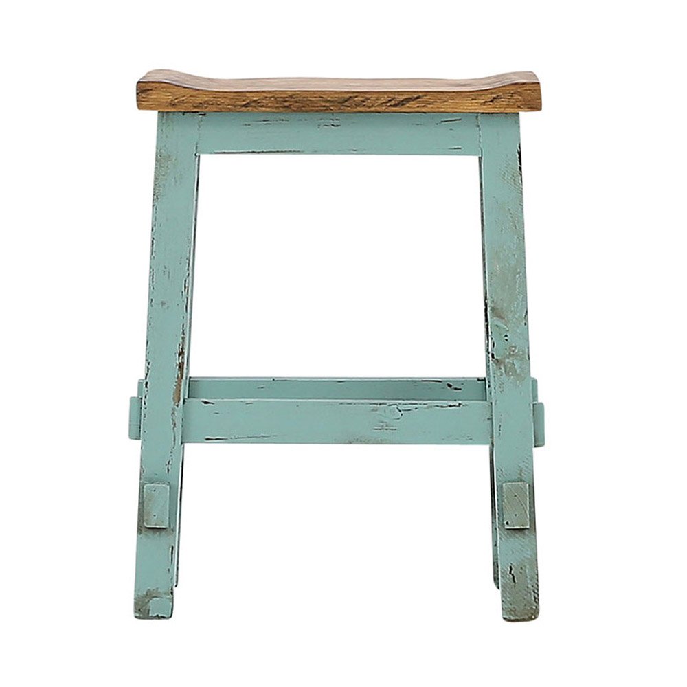 LAWMAN TURQUOISE 24" SADDLE STOOL, $89.99, Ivan Smith Furniture