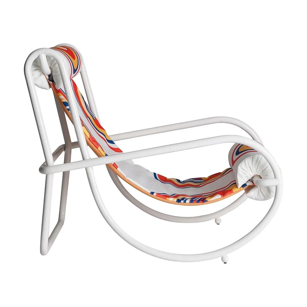 Locus Solus White Armchair by Gae Aulenti, $4195, 1stDibs