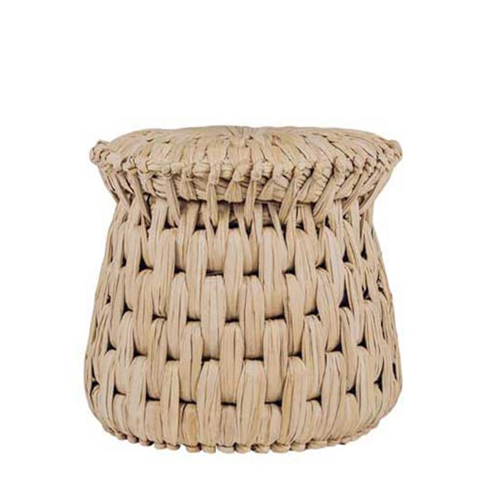 Woven Tule Stool, $950, William Laman