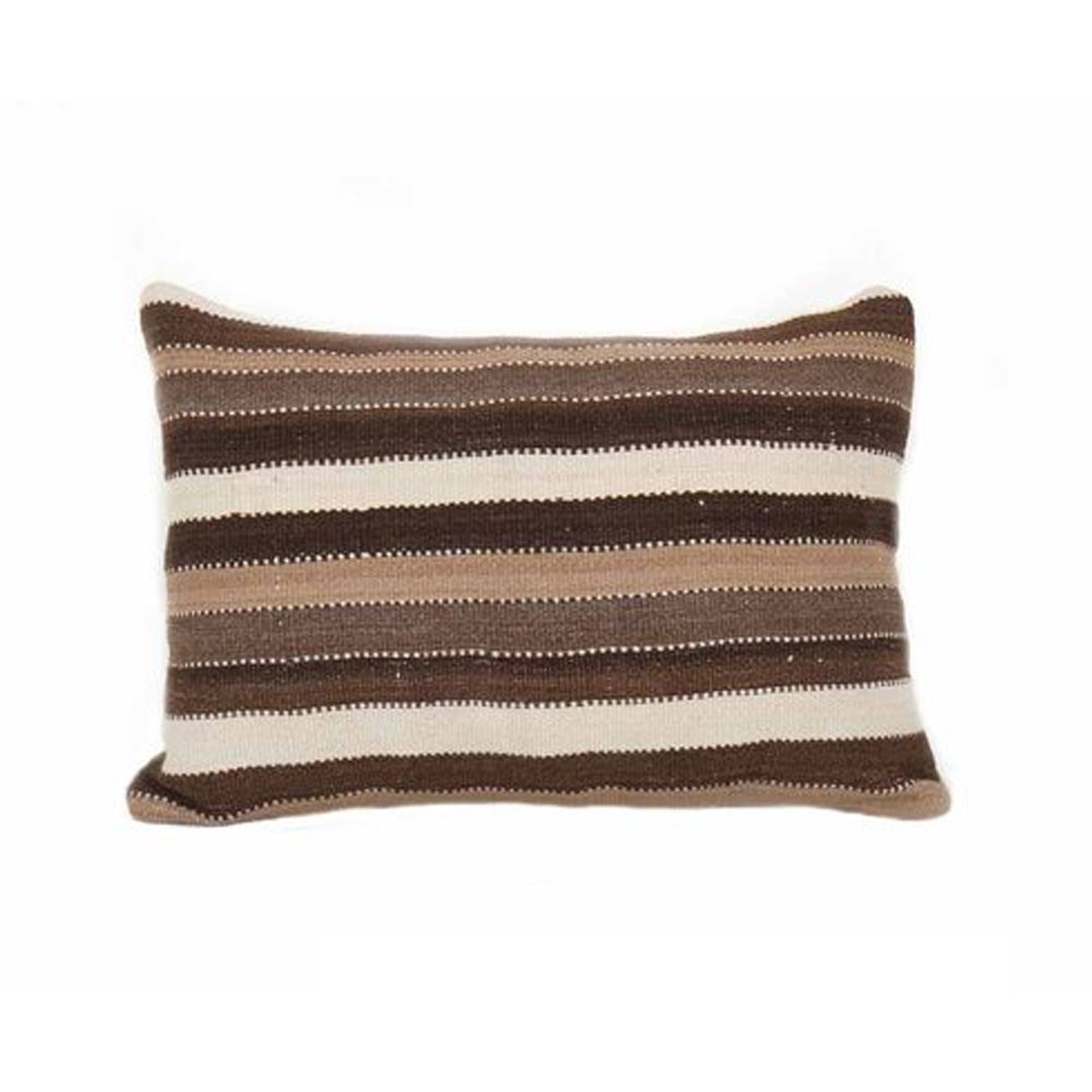 Turkish Handwoven Lumbar Kilim Cushion Cover, $97, Pomona