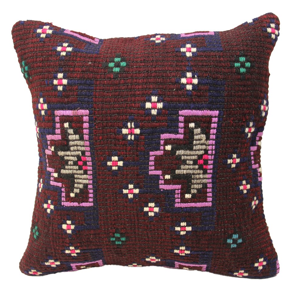 Handmade Kilim cushion cover, $34, Etsy