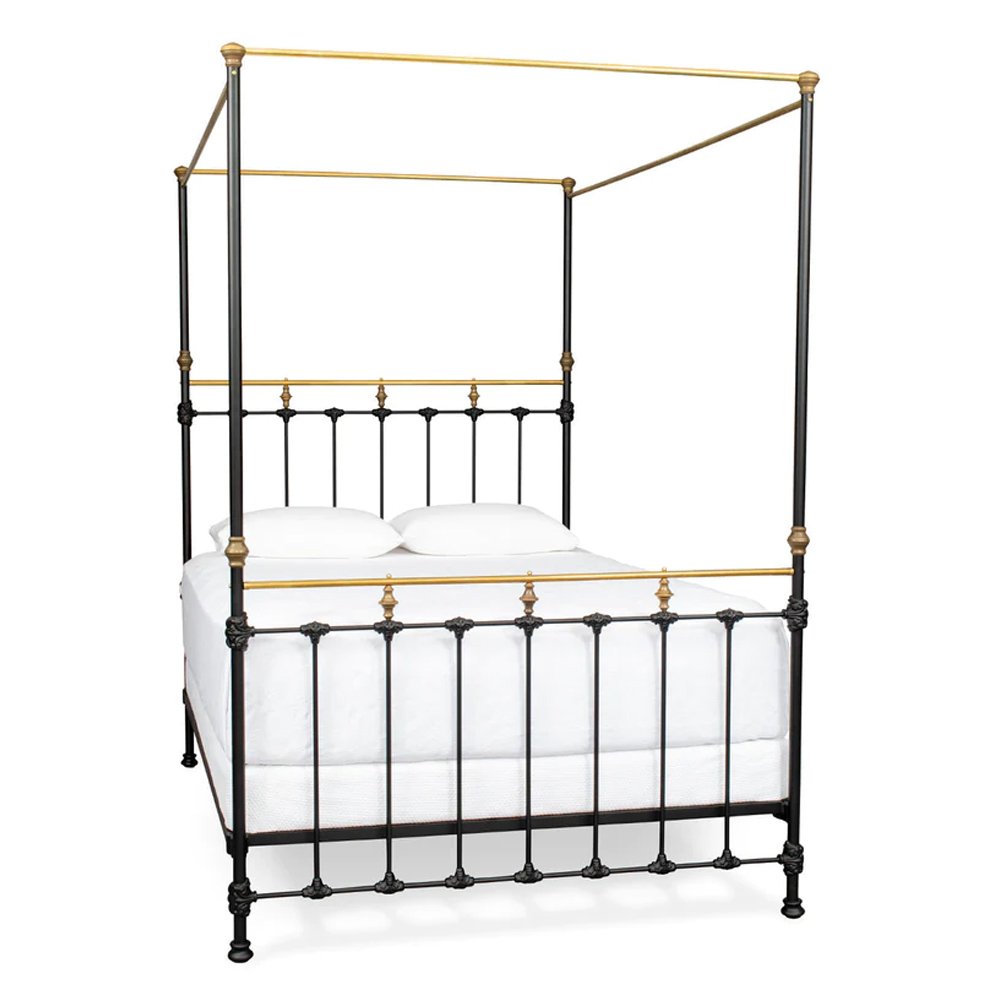Excelsior Iron and Brass Canopy Bed $5,525, Worthen