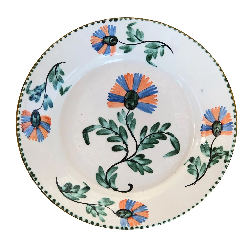 CARNATION DINNER PLATE, $75, Over The Moon