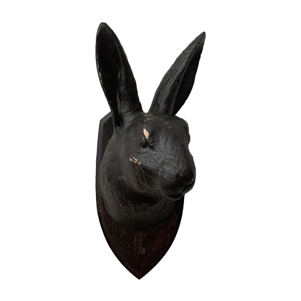 Antique Black Forest Carved Rabbit, $475, John Derian