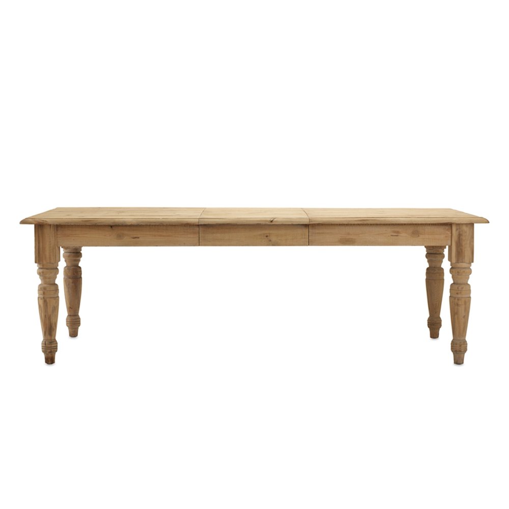 Harvest Extendable Dining Table, $2895, Williams Sonoma Home
