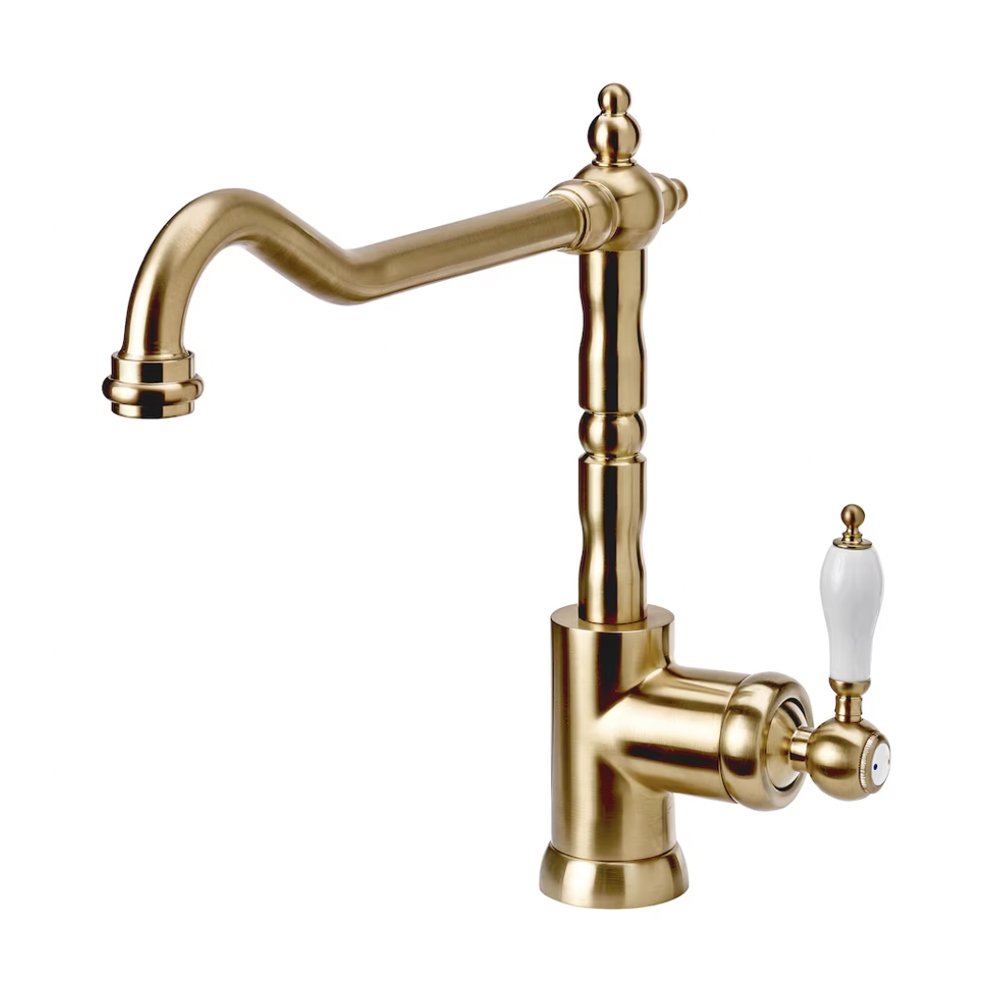 GLITTRAN Kitchen faucet, $118, IKEA