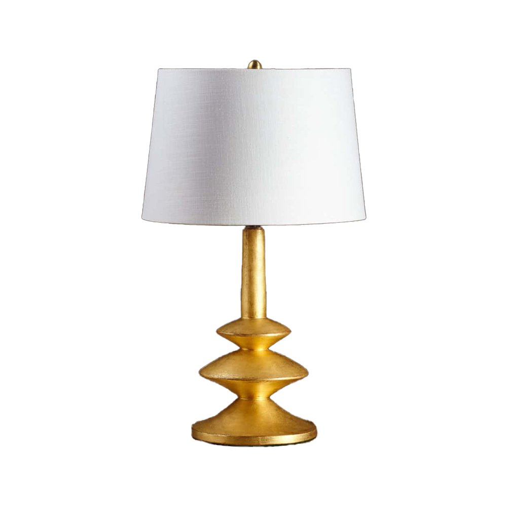 Small 24 Karat Gold Gilt Giacometti Style Table Lamp, $1350, RT Facts