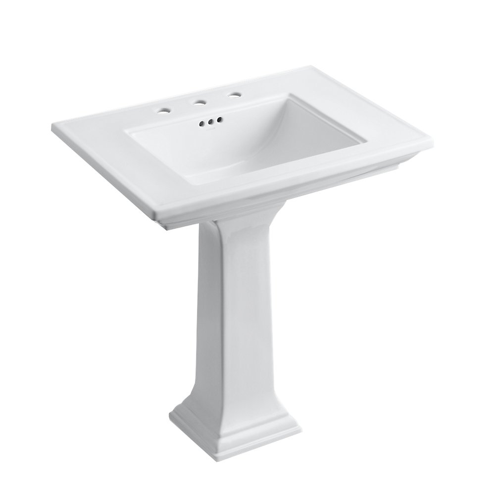 Memoirs® Stately 30-3/4" rectangular pedestal bathroom sink, $1,115.96, Kohler