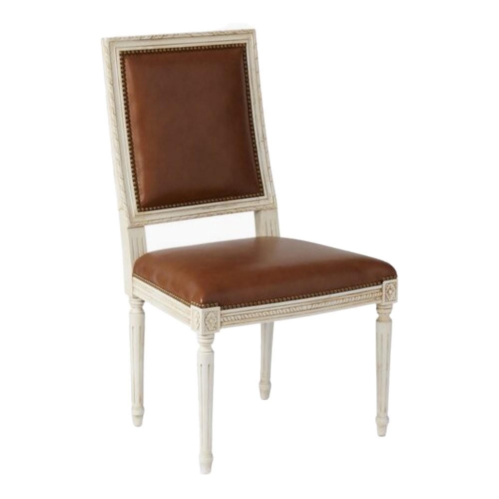 Exeter Side Chair, Saddle Leather, $1,895, One Kings Lane