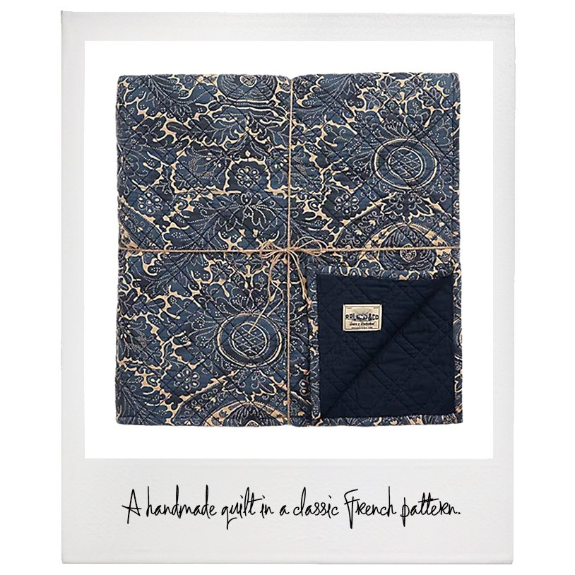 RRL Handmade Quilt, $595, Ralph Lauren