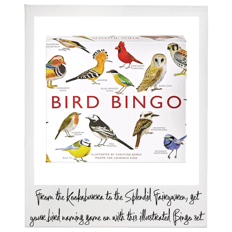 Bird Bingo, $32.99, Drooz And Company