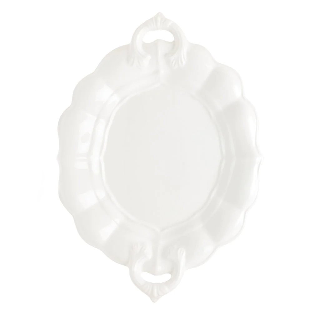 Liberty Oval Ceramic Serving Platter, $50, Hudson Grace