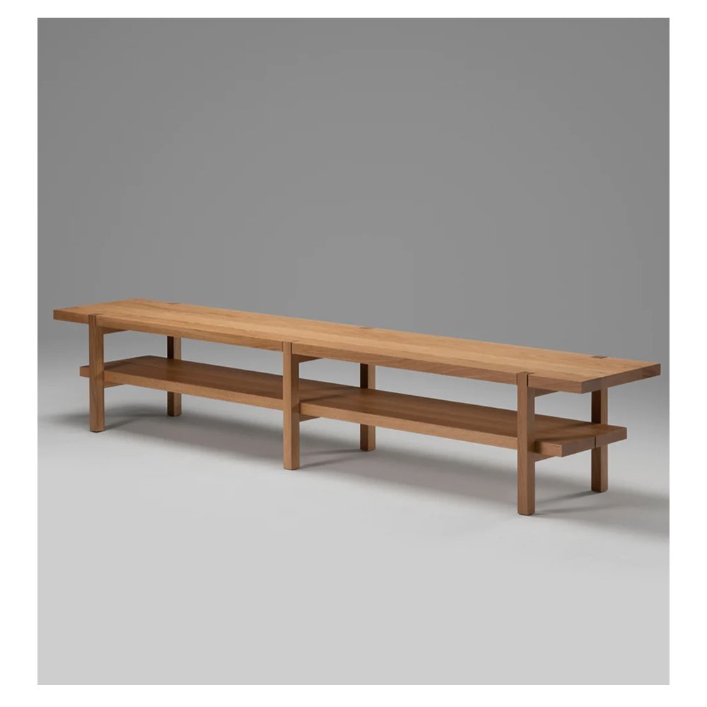Chamber Bench by Post Company, $2,180, Roll &amp; Hill