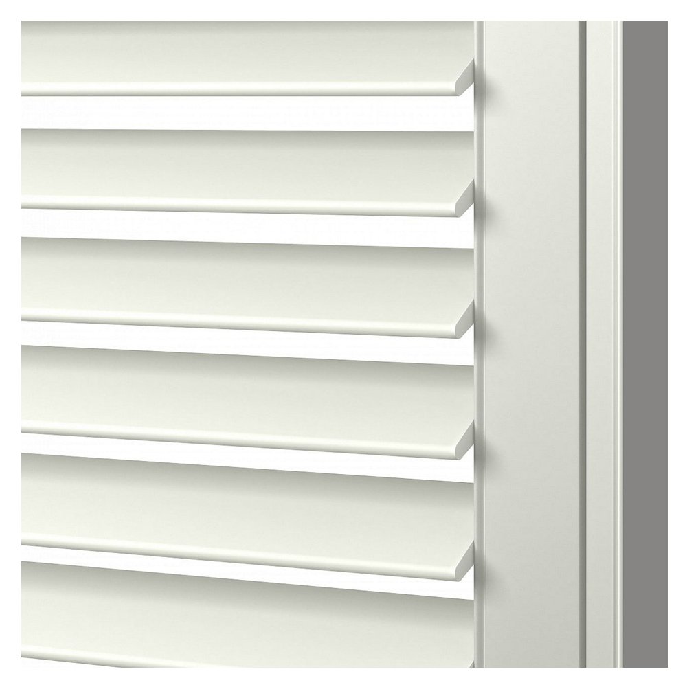 NewStyle Hybrid Shutters-6650 True White, Hunter Douglas