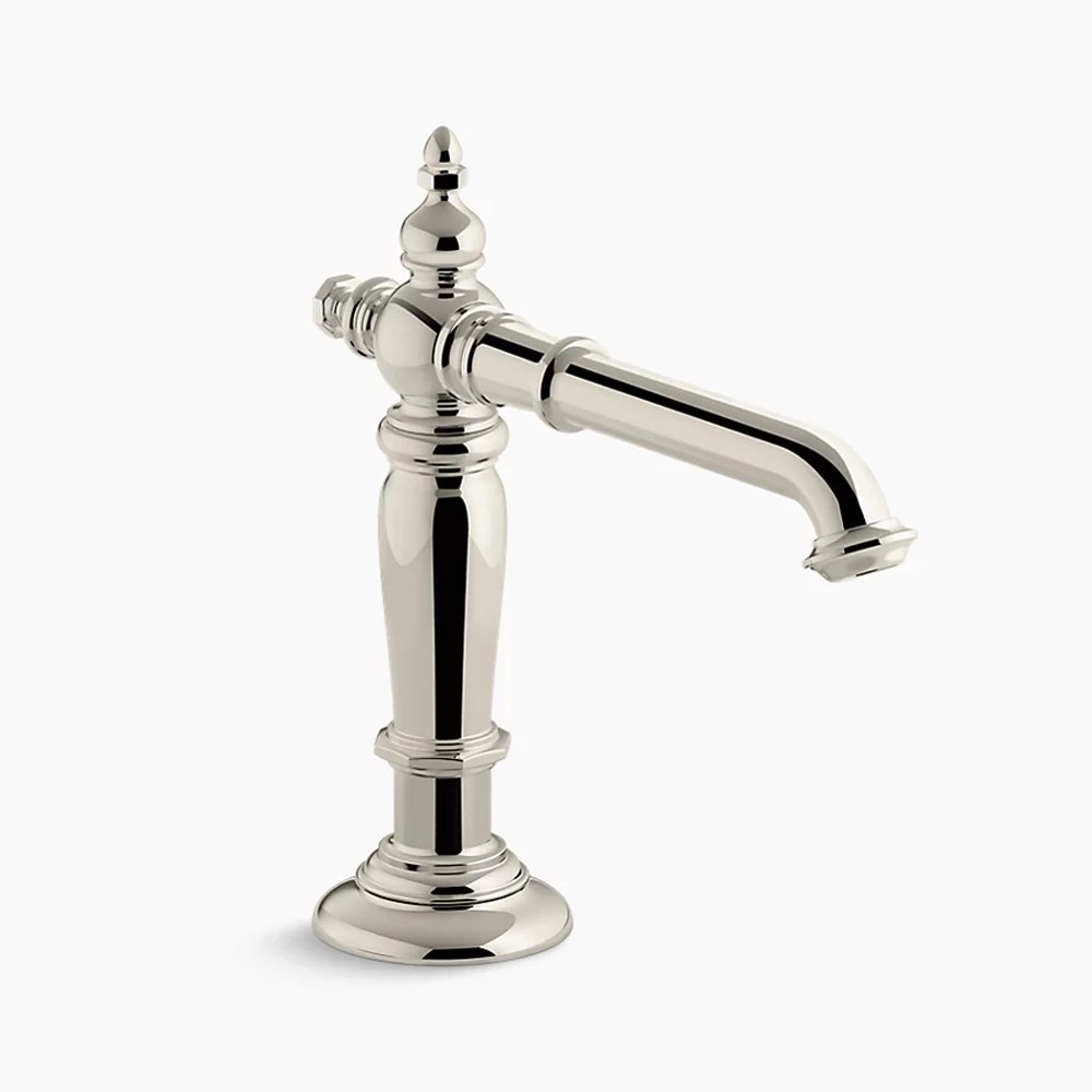 Artifacts® Bathroom sink faucet spout with Column design, Polished Nickel, $765.97, Kohler