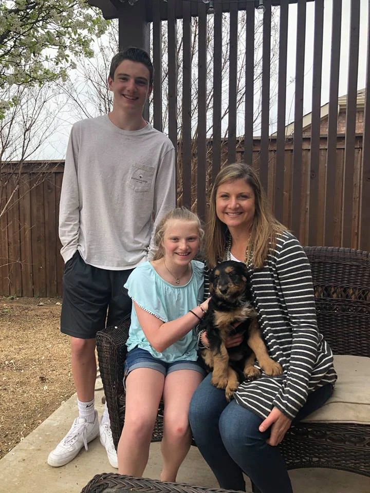 Diesel and his family
