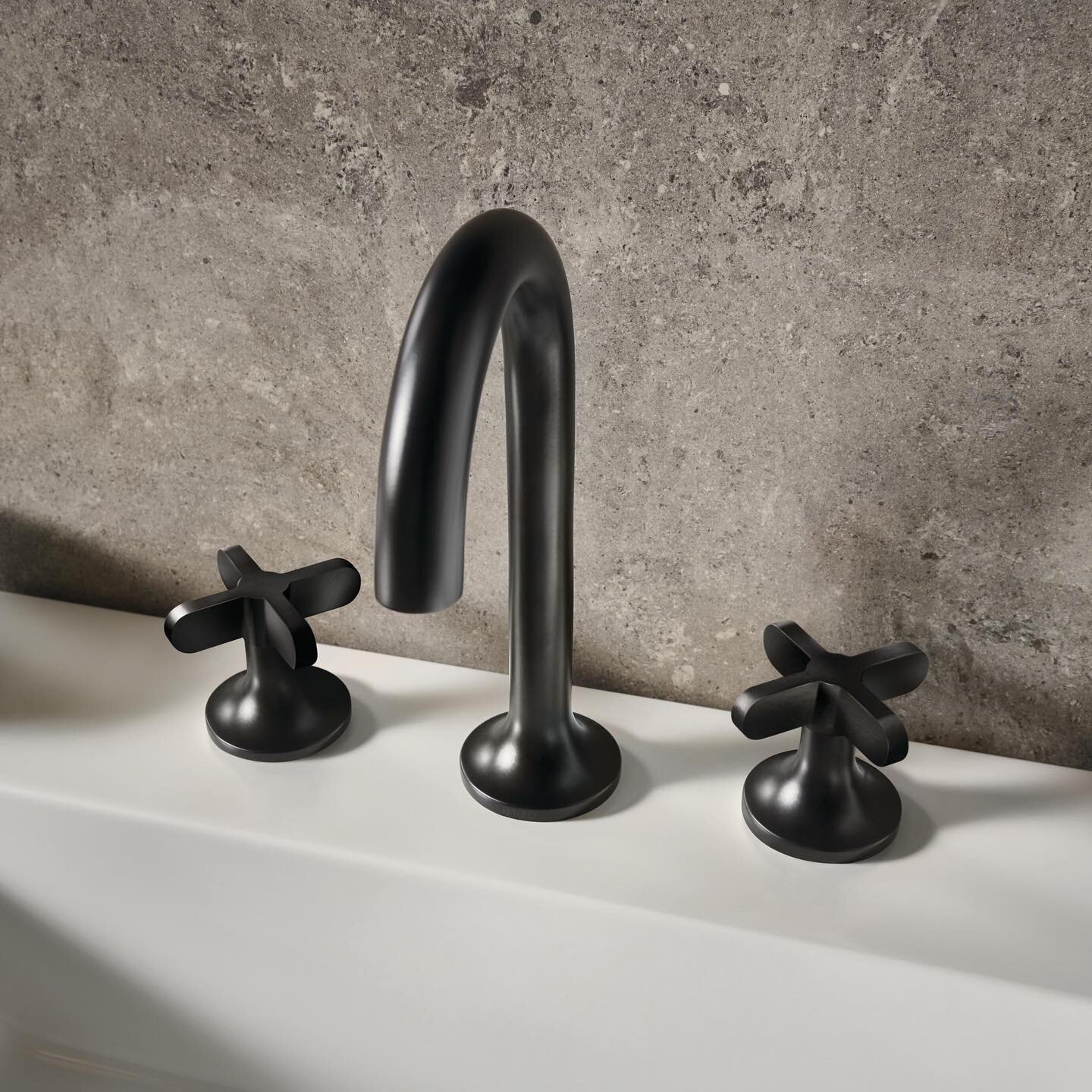 Conoce el nuevo dise&ntilde;o de la colecci&oacute;n Jason Wu Bath con manerales de cruceta, a&ntilde;ade detalles llenos de matices al ba&ntilde;o✨.
.
The modern aesthetic of the new cross handles in the Jason Wu for Brizo Bath Collection.
.
.
.
#Ja