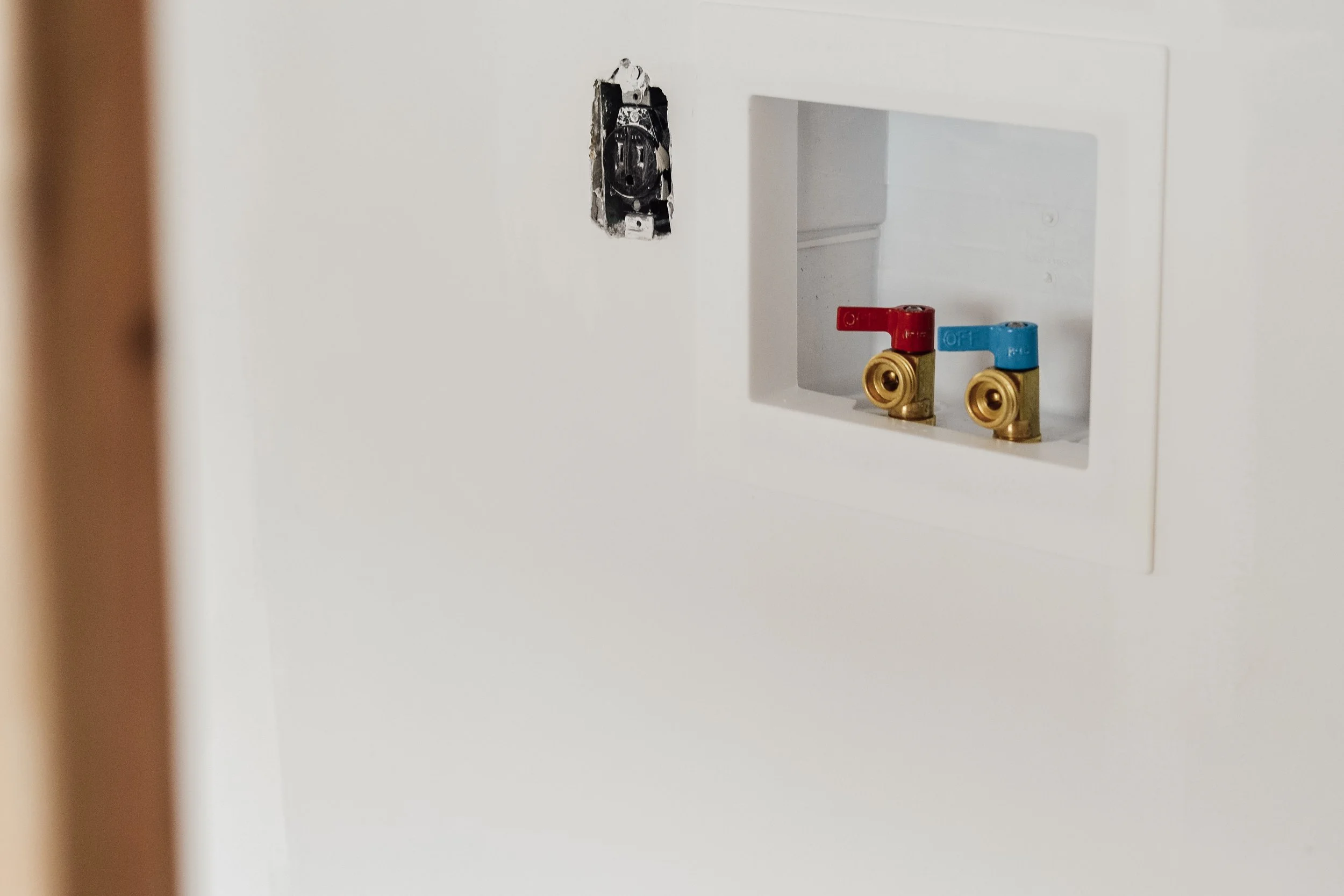 Laundry Room Progress Report: Plumbing