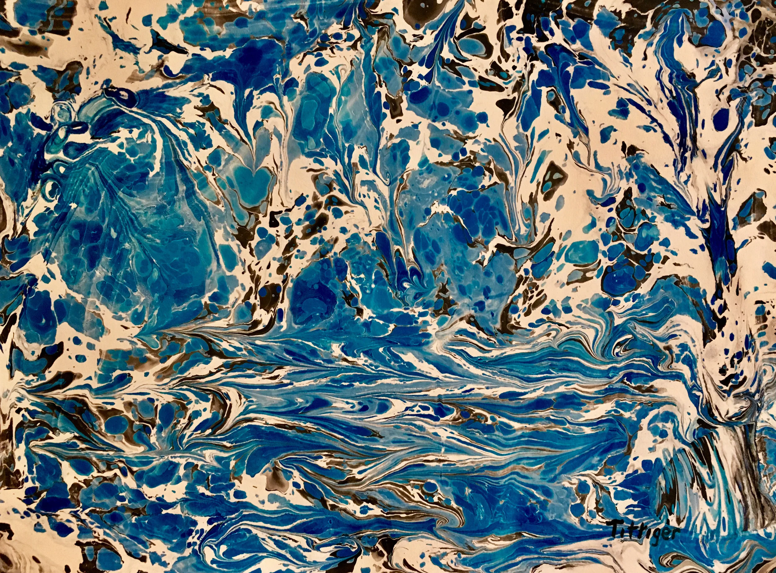 Tittiger.RAINING BLUE.18 X24.$250 CR.9.30.17.jpg