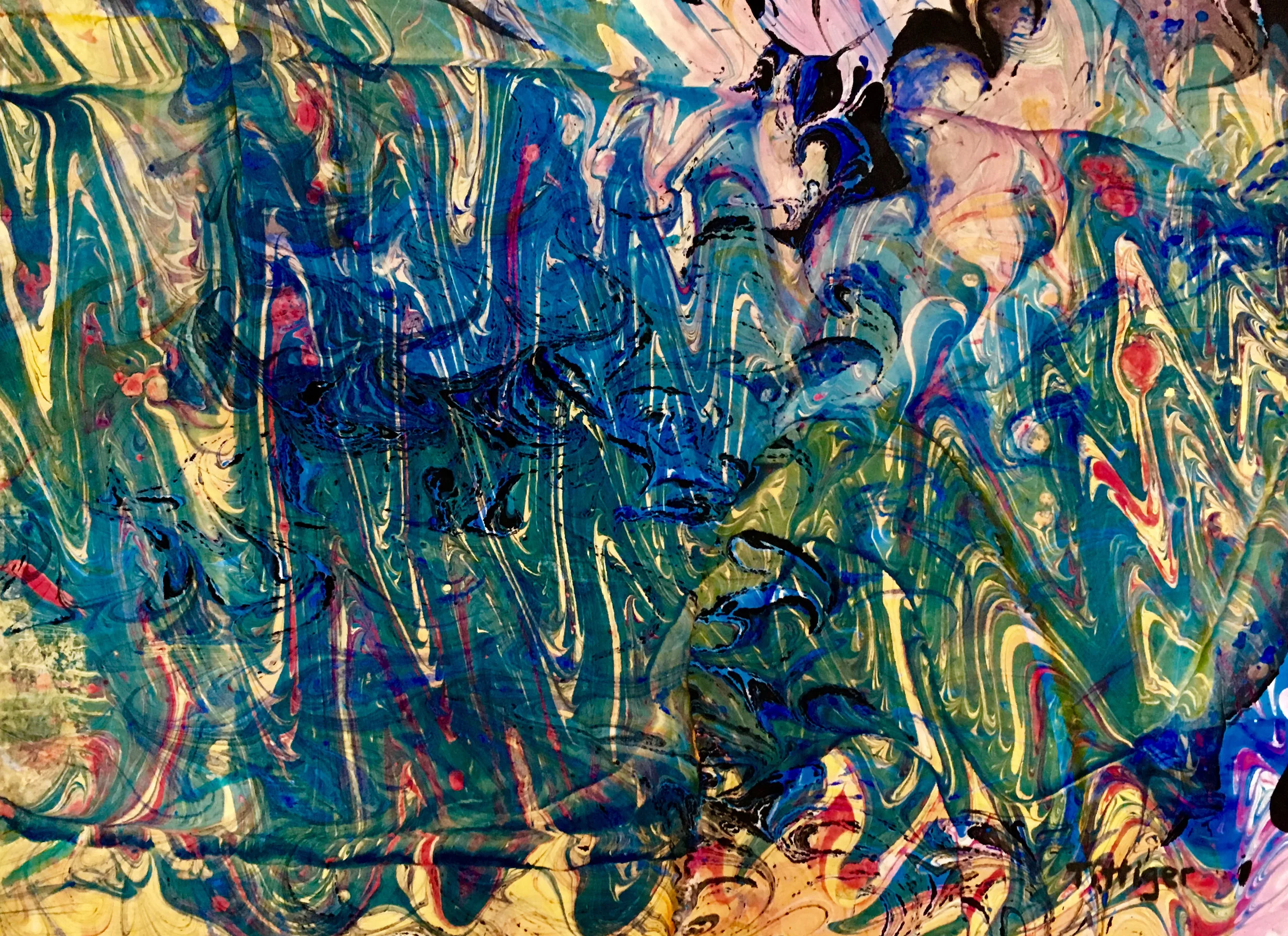 Tittiger.BLUE STAIRCASE.11 X 15. $125.CR.1.2.18.jpg