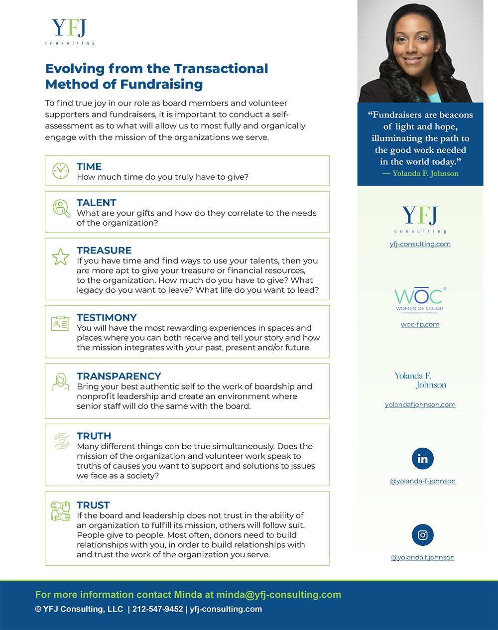 The 7 T’s of Successful Fundraising