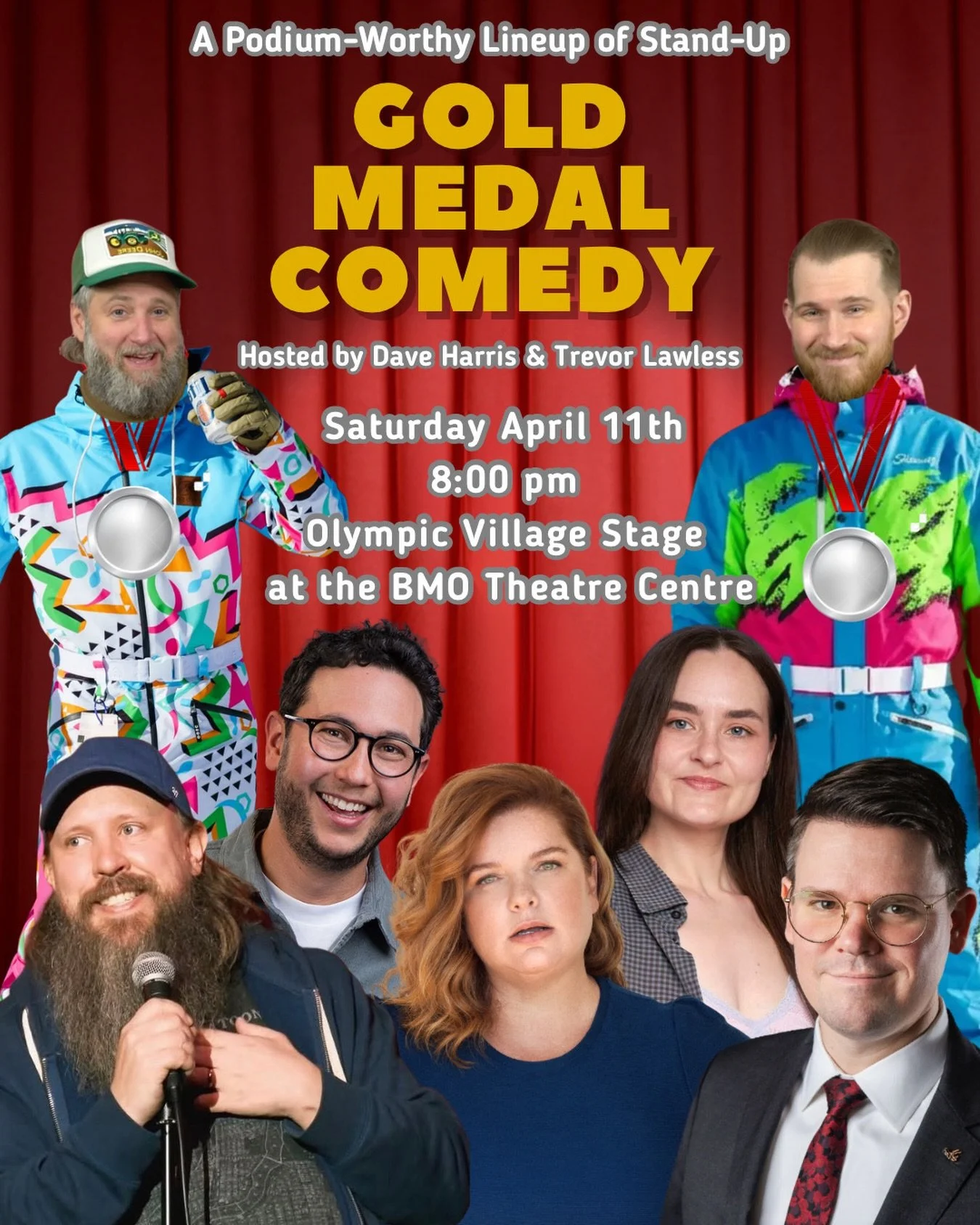 This Saturday! @goldmedalcomedy is bringing a stacked group of killers to Olympic Village.

Tickets selling quick! Link in bio 🍻🎟️
