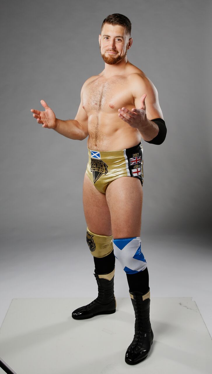 Joe Hendry, a five-year pro, names Chris Jericho, The Rock and Kurt Angle among his influences. (Photo courtesy of IMPACTWrestling.com)