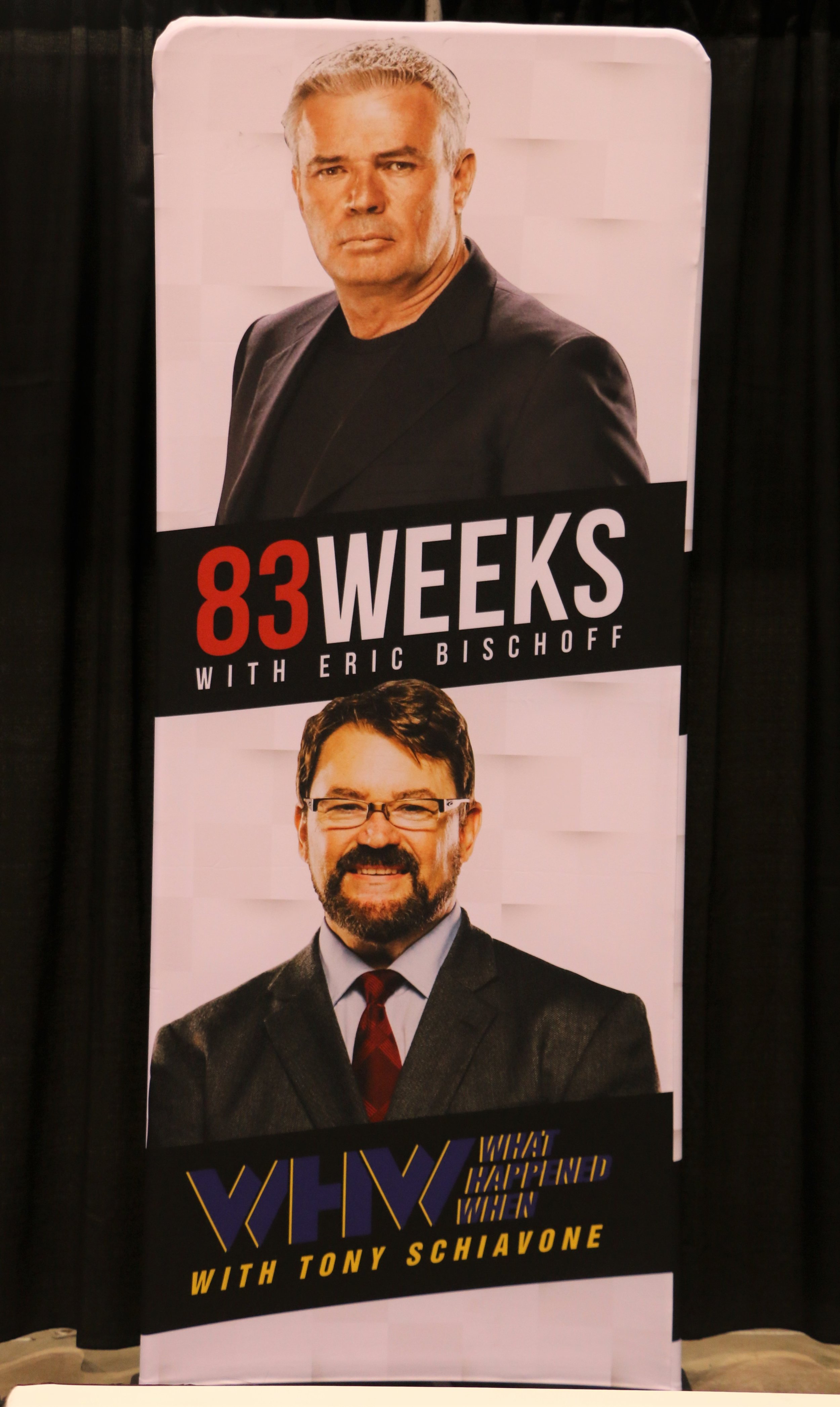  Former WCW personalities Eric Bischoff, top, and Tony Schiavone did a show together at C2E2. 