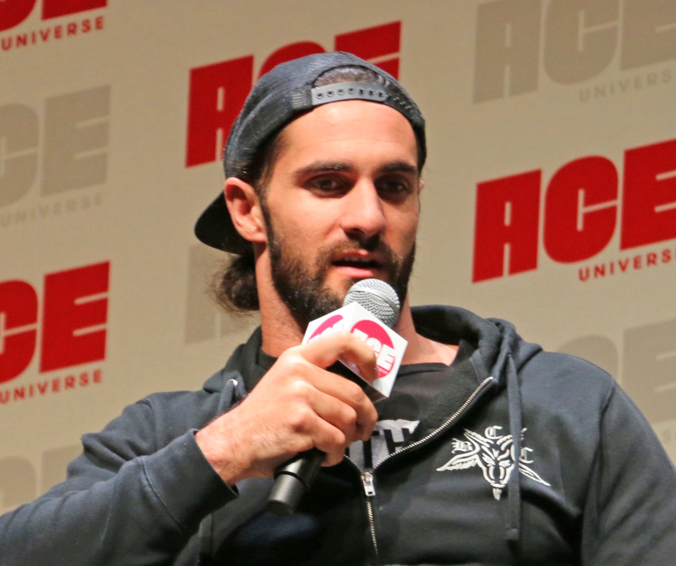 Seth Rollins challenges Brock Lesnar for the WWE Universal Championship at WrestleMania 35 on Sunday (Photo by Mike Pankow)
