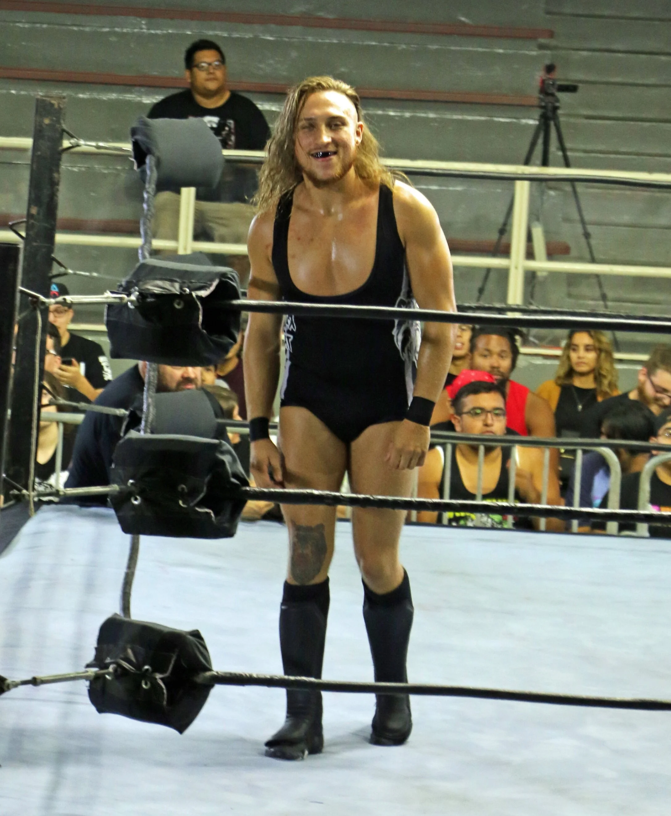Former WWE United Kingdom Champion Pete Dunne is now an integral part of NXT. He was the victim of an attack from Damien Priest on Wednesday’ live NXT show on USA Network. (File photo by Mike Pankow)