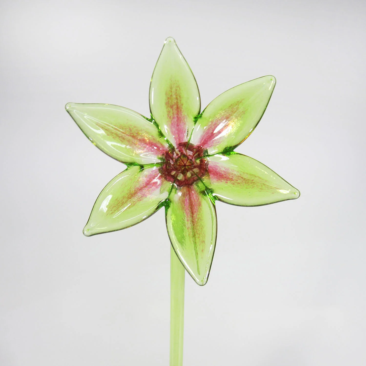 Single Flower- Green-Ruby Lily Bell