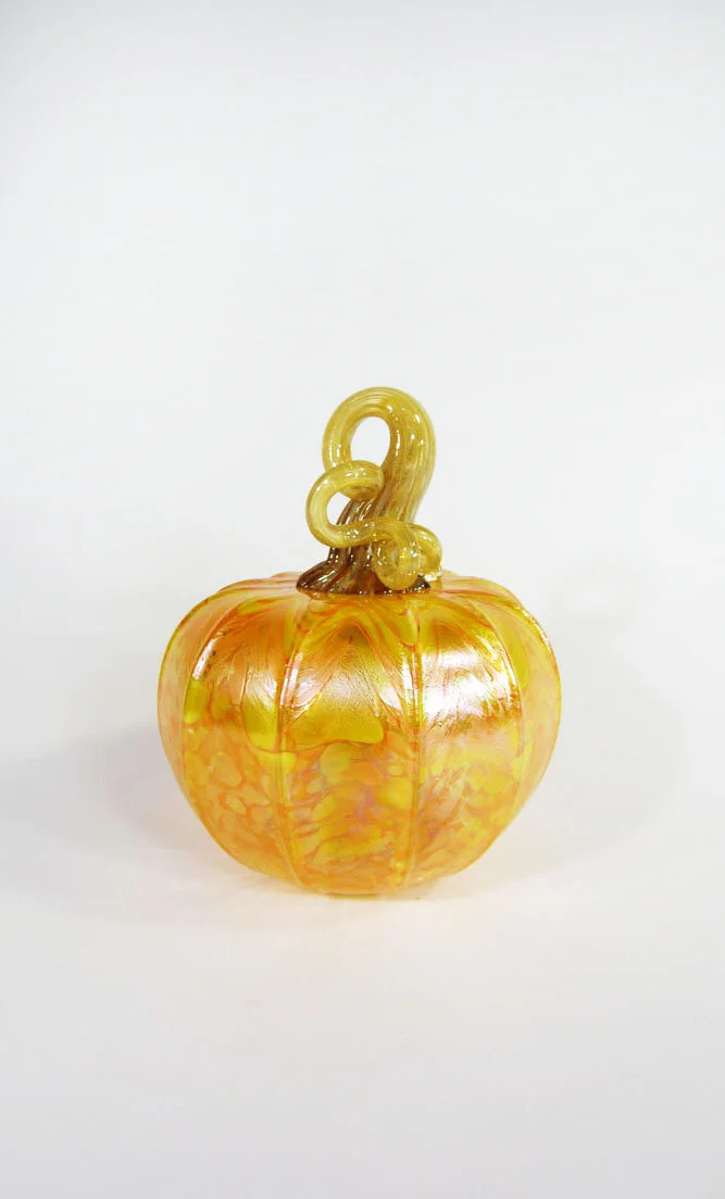 Pumpkin - iridescent gold