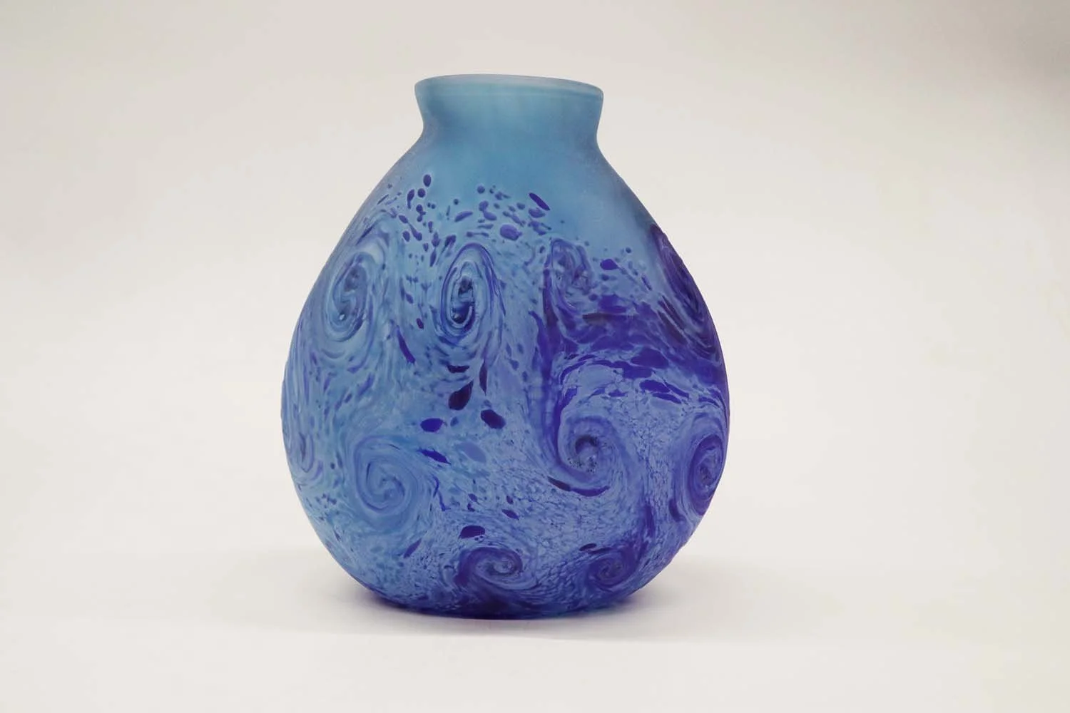Flat Vase - Starry Night