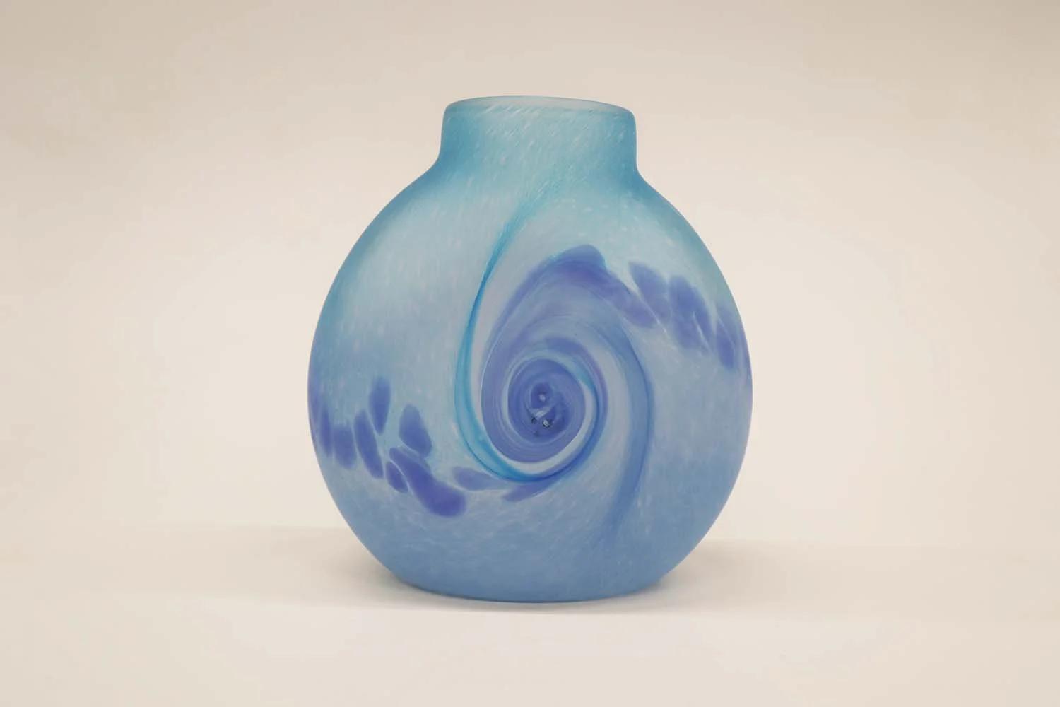 Vortex Vase - Sky Blue/Teal