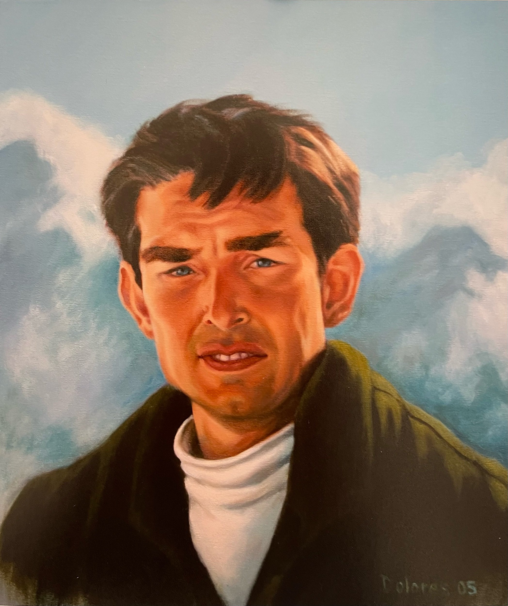 "José", oil on canvas, 35 x 25 cm. "José", óleo sobre lienzo, 35 x 25 cm