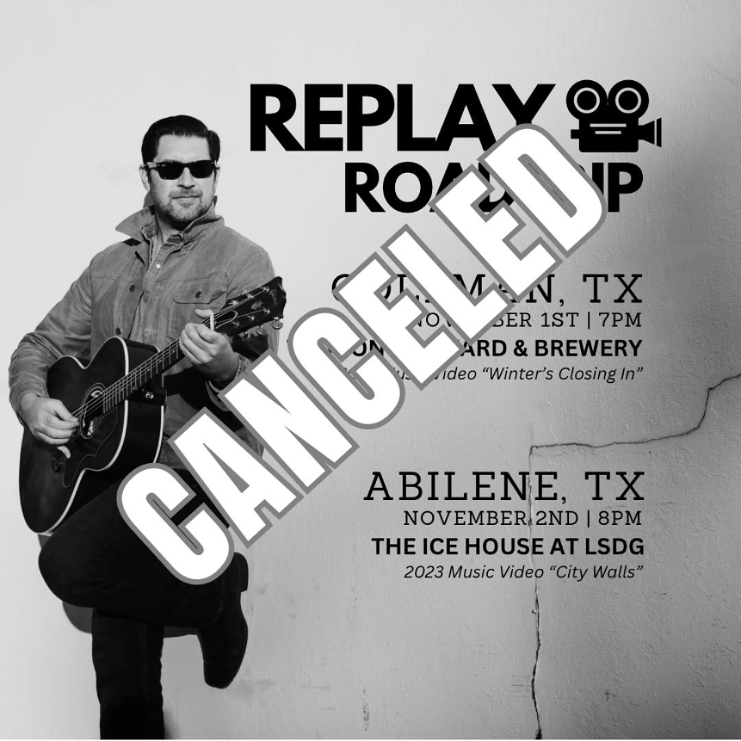 Hey y&rsquo;all, I&rsquo;m really disappointed to let you know that I&rsquo;ve had to cancel my shows this coming weekend due to being under the weather. I was so looking forward to sharing these moments with you, but I need to take the time to rest 