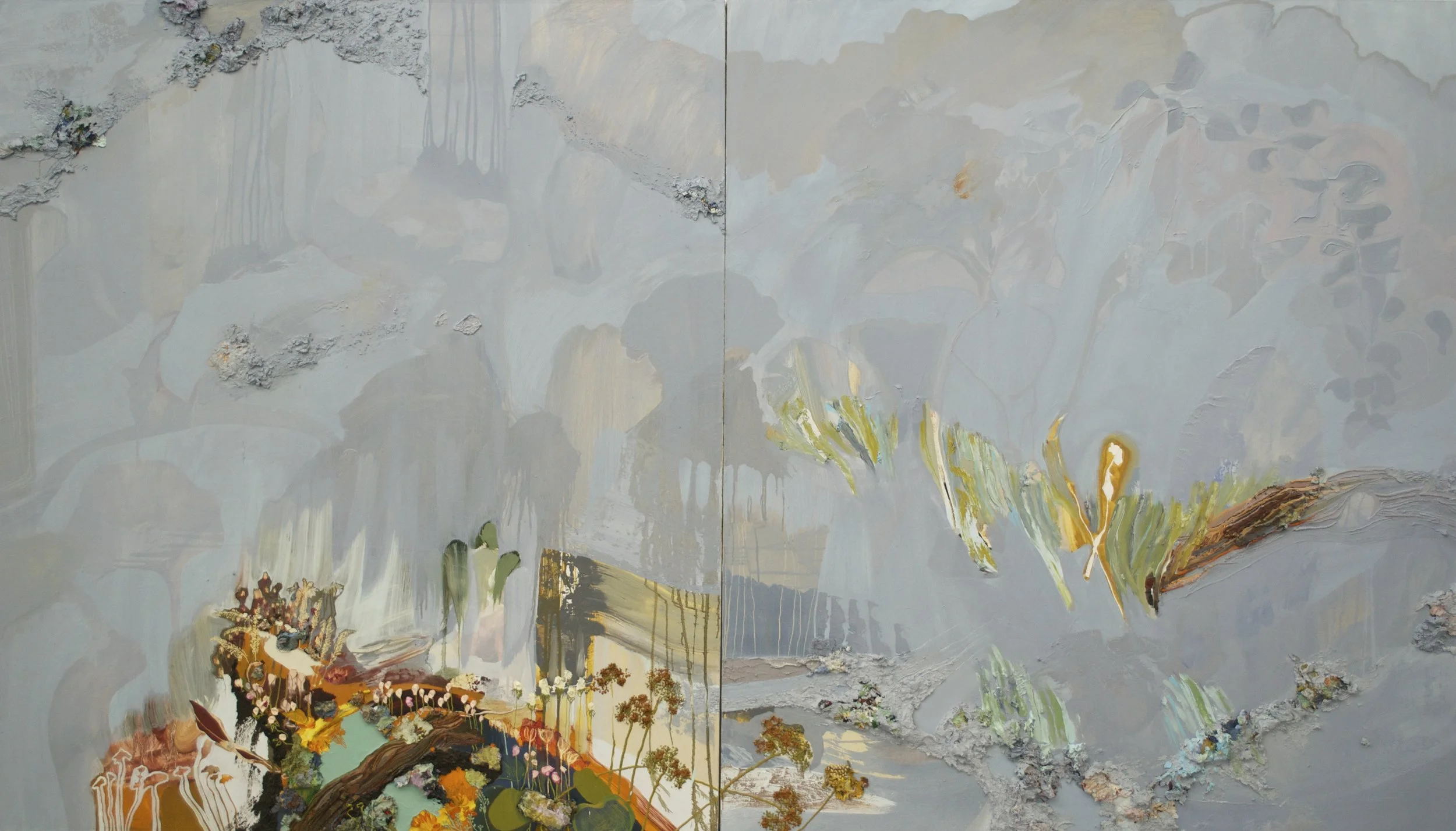 Beneath the Veil (Diptych)