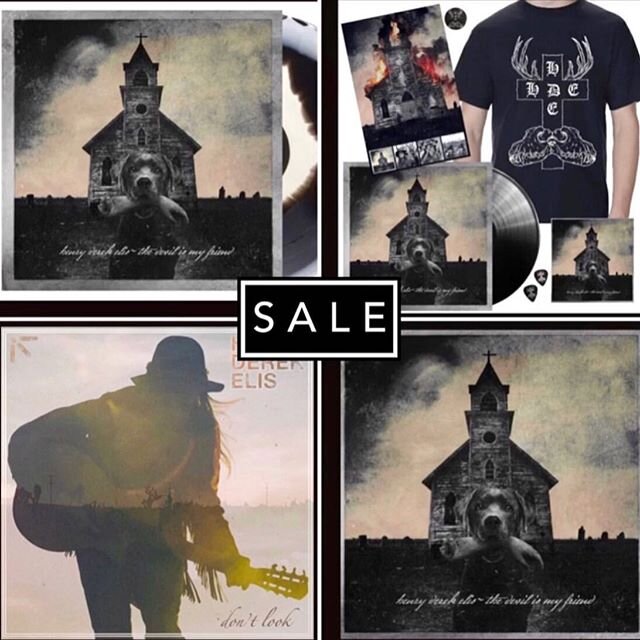 Quarantine Sale! Take 25% off any order over $15 now through April 1st via my website: www.henryderekelis.com
Enter discount code: COVID-19 at checkout. ALSO: via bandcamp.com The Covid-19 pandemic is in full force and bands/artists have been hit esp
