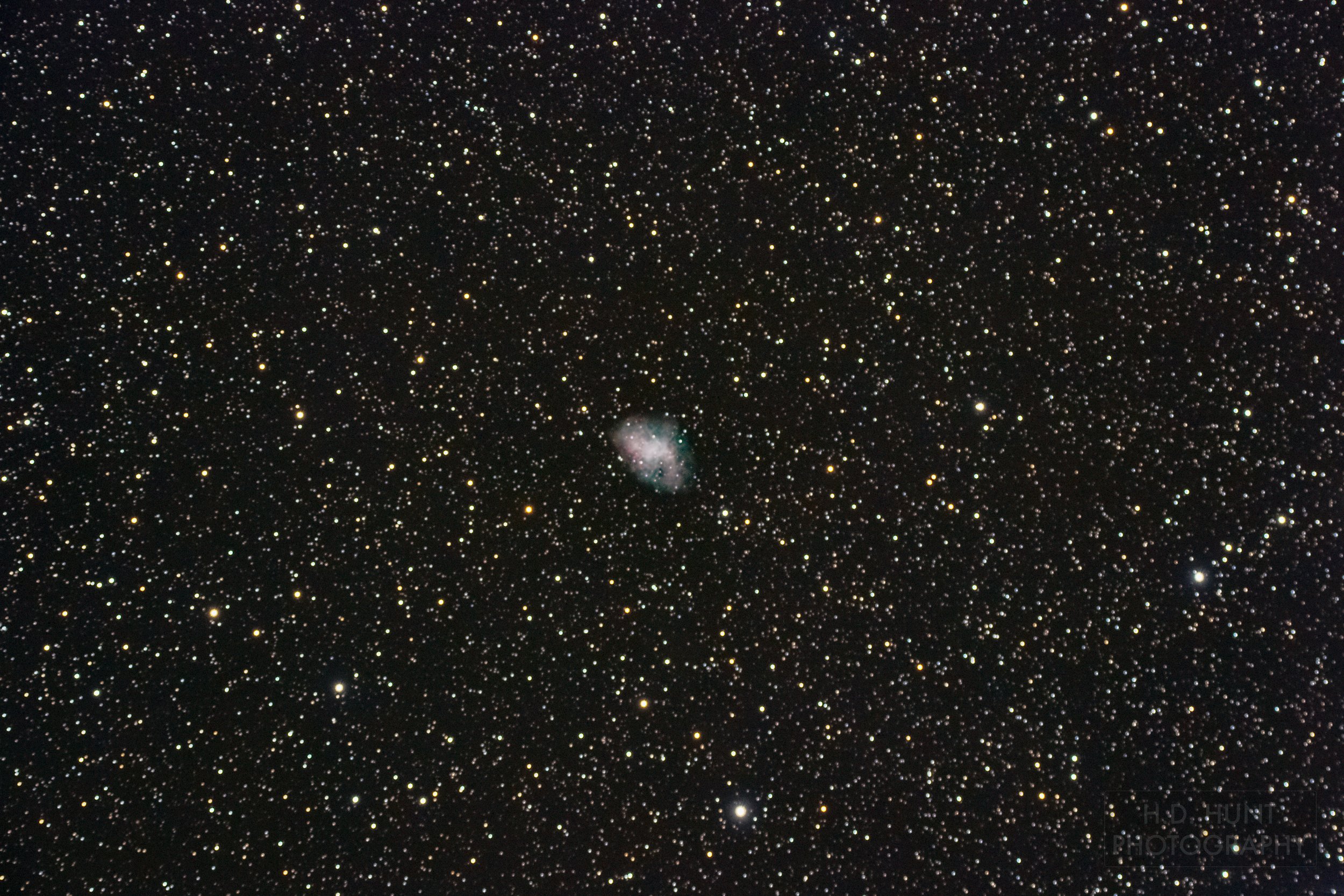 M1 (The Crab Nebula) - December 2021