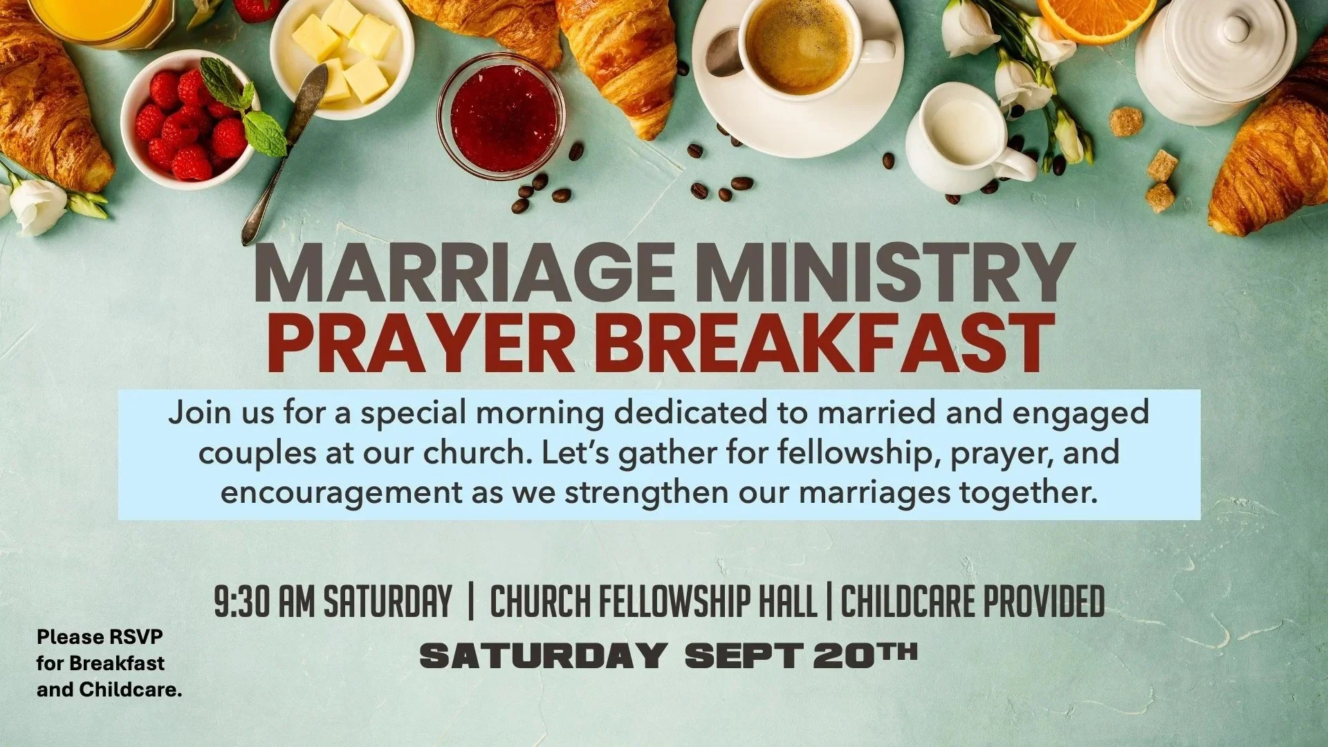 Marriage Prayer Breakfast