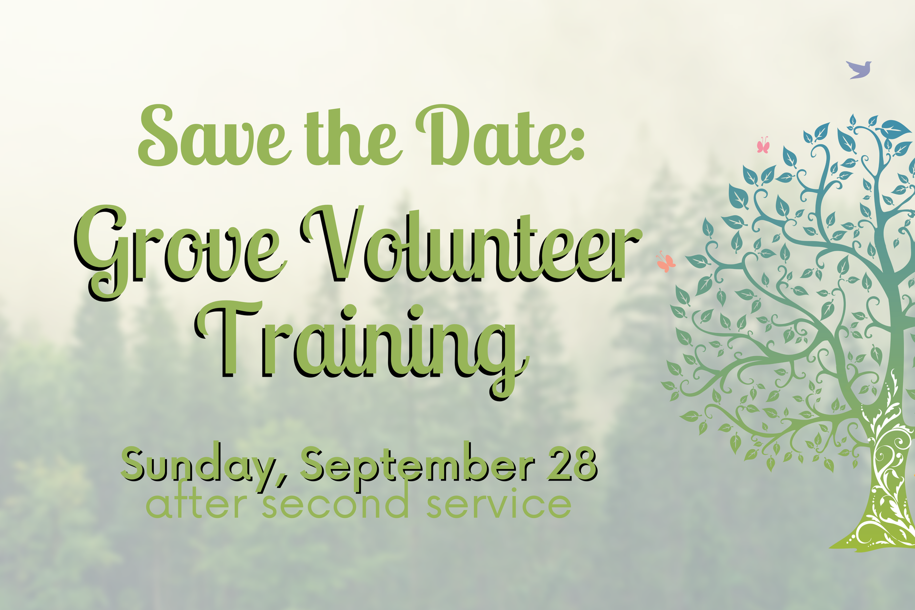 Grove Volunteer Training